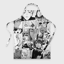 Фартук кулинарный D Gray man pattern, цвет: 3D-принт