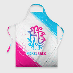 Фартук Nickelback neon gradient style