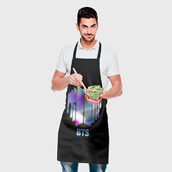 Фартук кулинарный BTS gradient logo, цвет: 3D-принт — фото 2
