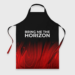 Фартук Bring Me the Horizon red plasma