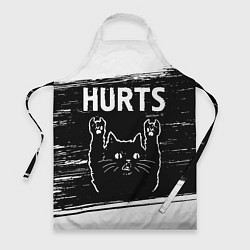 Фартук Группа Hurts и рок кот