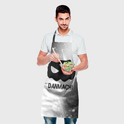 Фартук кулинарный DanMachi glitch на светлом фоне, цвет: 3D-принт — фото 2