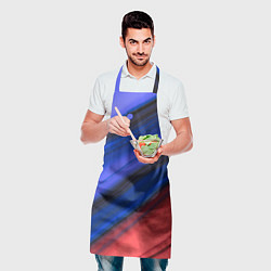 Фартук кулинарный Синий и красный песок, цвет: 3D-принт — фото 2