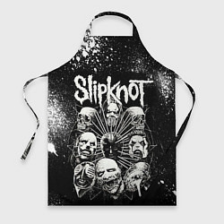 Фартук кулинарный Slipknot Black, цвет: 3D-принт