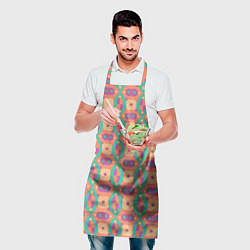 Фартук кулинарный Паттерн мозайка, цвет: 3D-принт — фото 2