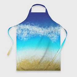 Фартук кулинарный Sea lagoon, цвет: 3D-принт