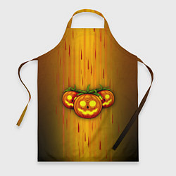 Фартук кулинарный Тыквы-Хэллоуин, цвет: 3D-принт