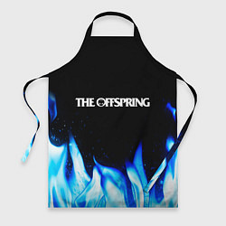 Фартук кулинарный The Offspring blue fire, цвет: 3D-принт