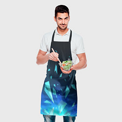 Фартук кулинарный Portal взрыв частиц, цвет: 3D-принт — фото 2