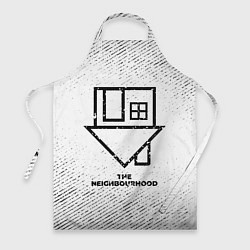 Фартук The Neighbourhood с потертостями на светлом фоне