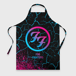 Фартук Foo Fighters - neon gradient