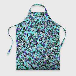 Фартук кулинарный Абстрактные разноцветные пятна, цвет: 3D-принт