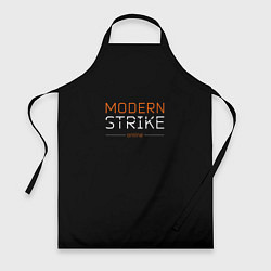 Фартук кулинарный Логотип Modern strike online, цвет: 3D-принт