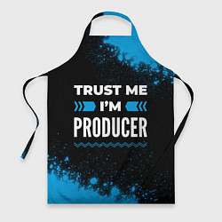 Фартук кулинарный Trust me Im producer dark, цвет: 3D-принт