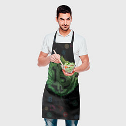 Фартук кулинарный Экологичная крипта, цвет: 3D-принт — фото 2