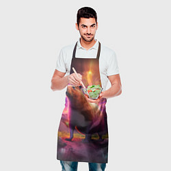Фартук кулинарный Фееричная капибару, цвет: 3D-принт — фото 2