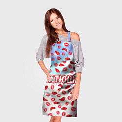 Фартук кулинарный Катюша с любовью, цвет: 3D-принт — фото 2