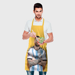Фартук кулинарный Lionel Messi 10, цвет: 3D-принт — фото 2
