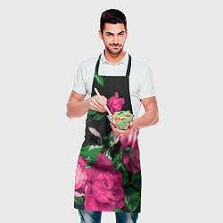 Фартук кулинарный Шипы и розы, цвет: 3D-принт — фото 2