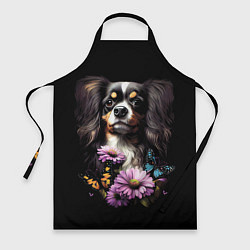 Фартук Кавалер Кинг Чарльз спаниель - черный