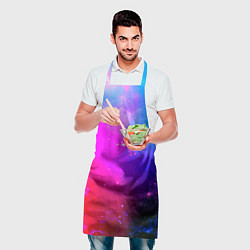 Фартук кулинарный Космическая абстракция, цвет: 3D-принт — фото 2