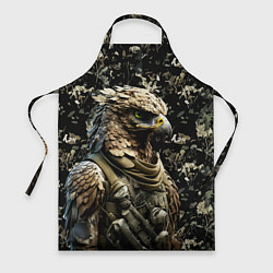 Фартук кулинарный Орел солдат спецназа, цвет: 3D-принт