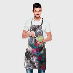 Фартук кулинарный Japanese beauty - irezumi, цвет: 3D-принт — фото 2