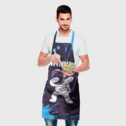 Фартук кулинарный Илюха космонавт даб, цвет: 3D-принт — фото 2