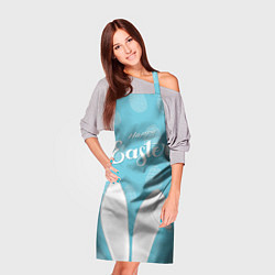 Фартук кулинарный Счастливый пасхальный кролик, цвет: 3D-принт — фото 2