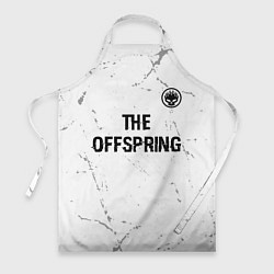 Фартук кулинарный The Offspring glitch на светлом фоне: символ сверх, цвет: 3D-принт