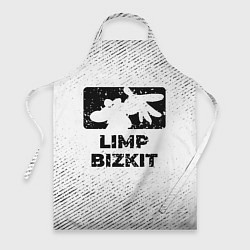 Фартук Limp Bizkit с потертостями на светлом фоне