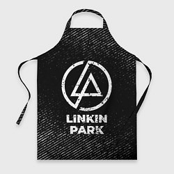 Фартук Linkin Park с потертостями на темном фоне