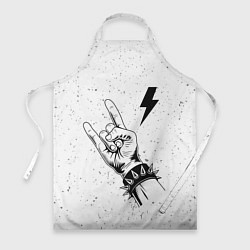 Фартук кулинарный AC DC и рок символ, цвет: 3D-принт