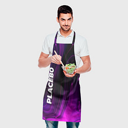 Фартук кулинарный Placebo violet plasma, цвет: 3D-принт — фото 2