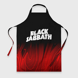 Фартук Black Sabbath red plasma
