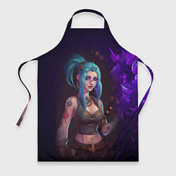 Фартук кулинарный Jinx arcane League of Legends, цвет: 3D-принт