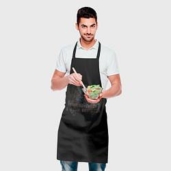 Фартук кулинарный Stalker наёмник в противогазе, цвет: 3D-принт — фото 2