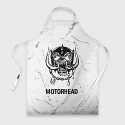 Фартук Motorhead glitch на светлом фоне