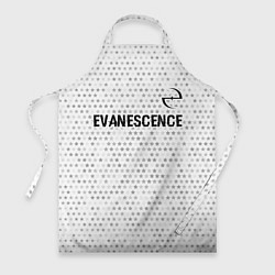 Фартук кулинарный Evanescence glitch на светлом фоне: символ сверху, цвет: 3D-принт