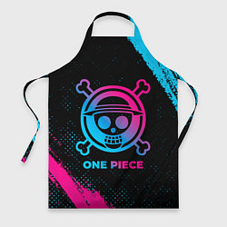 Фартук кулинарный One Piece - neon gradient, цвет: 3D-принт