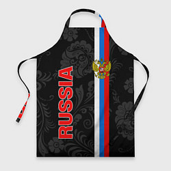 Фартук Russia black style