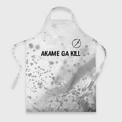 Фартук кулинарный Akame ga Kill glitch на светлом фоне: символ сверх, цвет: 3D-принт