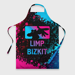 Фартук Limp Bizkit - neon gradient