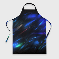 Фартук кулинарный Blue abstract background, цвет: 3D-принт