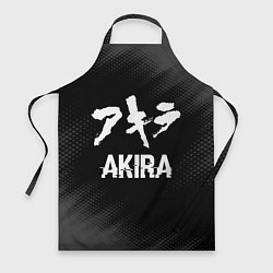 Фартук кулинарный Akira glitch на темном фоне, цвет: 3D-принт