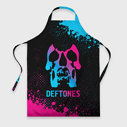 Фартук Deftones - neon gradient