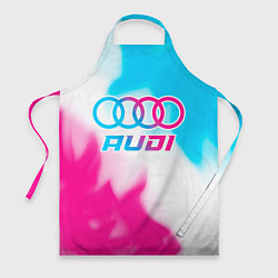 Фартук Audi neon gradient style