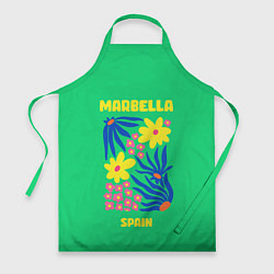 Фартук кулинарный Марбелья - Испания, цвет: 3D-принт