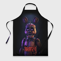 Фартук кулинарный Five Nights at Freddys Bonnie, цвет: 3D-принт