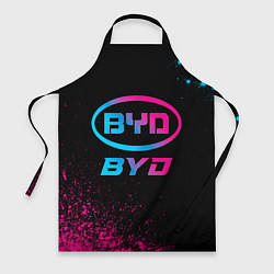 Фартук кулинарный BYD - neon gradient, цвет: 3D-принт